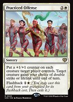 Practiced Offense — Secrets of Strixhaven Promos 25p