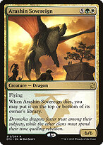 Soberano de Arashin — Dragons of Tarkir 212