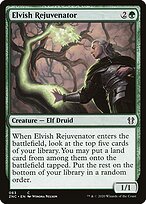 Rejuvenescedor Élfico — Zendikar Rising Commander 63