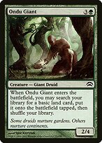 Gigante de Ondu — Planechase 2012 71