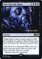 Perscrutar o Abismo — Core Set 2021 Promos 117s