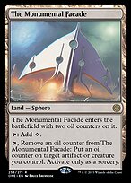 A Fachada Monumental — Phyrexia: All Will Be One Promos 255p