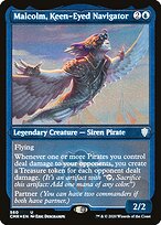 Malcolm, Navegador da Hipervisão — Commander Legends 560