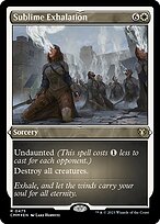 Exalação Sublime — Commander Masters 475