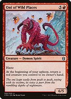 Oni dos Lugares Selvagens — Commander Anthology 85