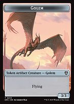 Golem — Aetherdrift Commander Tokens 13