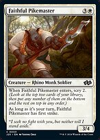 Faithful Pikemaster — Foundations Jumpstart 3