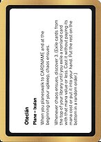 Oteclán — Black Lotus Unknown Planechase PLA018