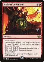 Comando de Mishra — The Brothers' War Promos 141p