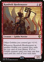 Mestre de Horda de Rundvelt — Dominaria United Promos 142p