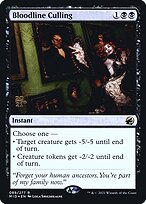 Ceifa da Linhagem — Innistrad: Midnight Hunt Promos 89s