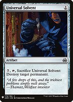 Solvente Universal — The List AER-178