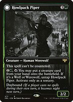 Flautista da Alcateia Uivante // Uivadora da Canção Selvagem — Innistrad: Double Feature 472