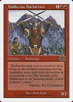 Bárbaros Balduvianos — Classic Sixth Edition 166