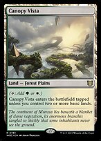 Vista do Dossel — Wilds of Eldraine Commander 153