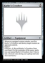 Karlov's Crossbow — Unknown Event CA06a