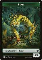 Beast — Starter Commander Deck Tokens 19