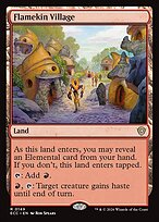 Flamekin Village — Lorwyn Eclipsed Commander 149