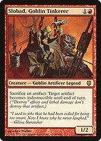 Slobad, Funileiro Goblin — Darksteel 69