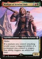 Wulfgar do Vale do Vento Gélido — Forgotten Realms Commander 329