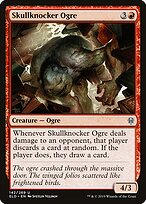 Ogro Batecrânio — Throne of Eldraine 142