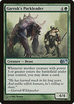 Líder de Matilha de Garruk — Magic 2011 177