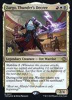 Zurgo, Thunder's Decree — Tarkir: Dragonstorm Promos 237s