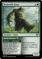 Gigante do Pé de Feijão // Pegadas Férteis — Commander Masters 275