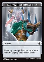 Tamiyo, Field Researcher Emblem — Innistrad Remastered Tokens 26