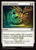 Harsh Annotation — Secrets of Strixhaven 18