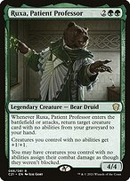 Ruxa, Professor Paciente