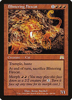 Gato Ígneo Empolado — Onslaught 189