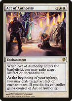 Act of Authority — Commander 2013 1