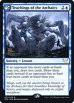Ensinamentos dos Arcaicos — Strixhaven: School of Mages Promos 57s