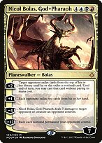 Nicol Bolas, Faraó-Deus — Hour of Devastation Promos 140s