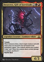 Desecrex, Gift of Servitude — Through the Omenpaths 133