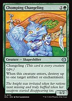 Chomping Changeling — Lorwyn Eclipsed 172