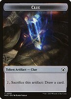 Clue — March of the Machine Commander Tokens 33