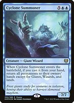 Invocador de Ciclones — Kaldheim Promos 52★