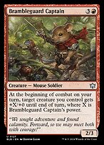Brambleguard Captain — Bloomburrow 127