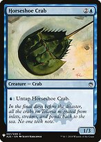 Caranguejo Ferradura — The List A25-61