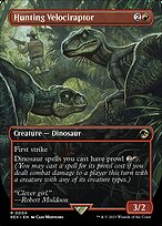 Velociraptor à Caça
