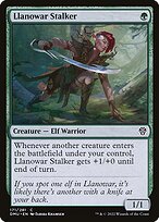 Espreitadora de Llanowar — Dominaria United 171