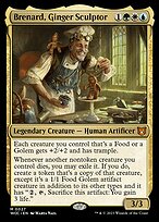 Brenard, Escultor do Gengibre — Wilds of Eldraine Commander 27