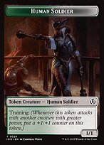 Human Soldier — Innistrad Remastered Tokens 20