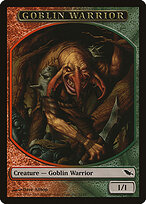 Goblin Warrior — Shadowmoor Tokens 11