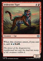 Iridescent Tiger — Tarkir: Dragonstorm 109