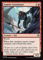 Summit Intimidator — Tarkir: Dragonstorm 125
