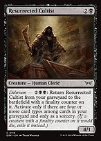 Resurrected Cultist — Duskmourn: House of Horror 115
