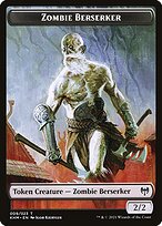 Zombie Berserker — Kaldheim Tokens 9